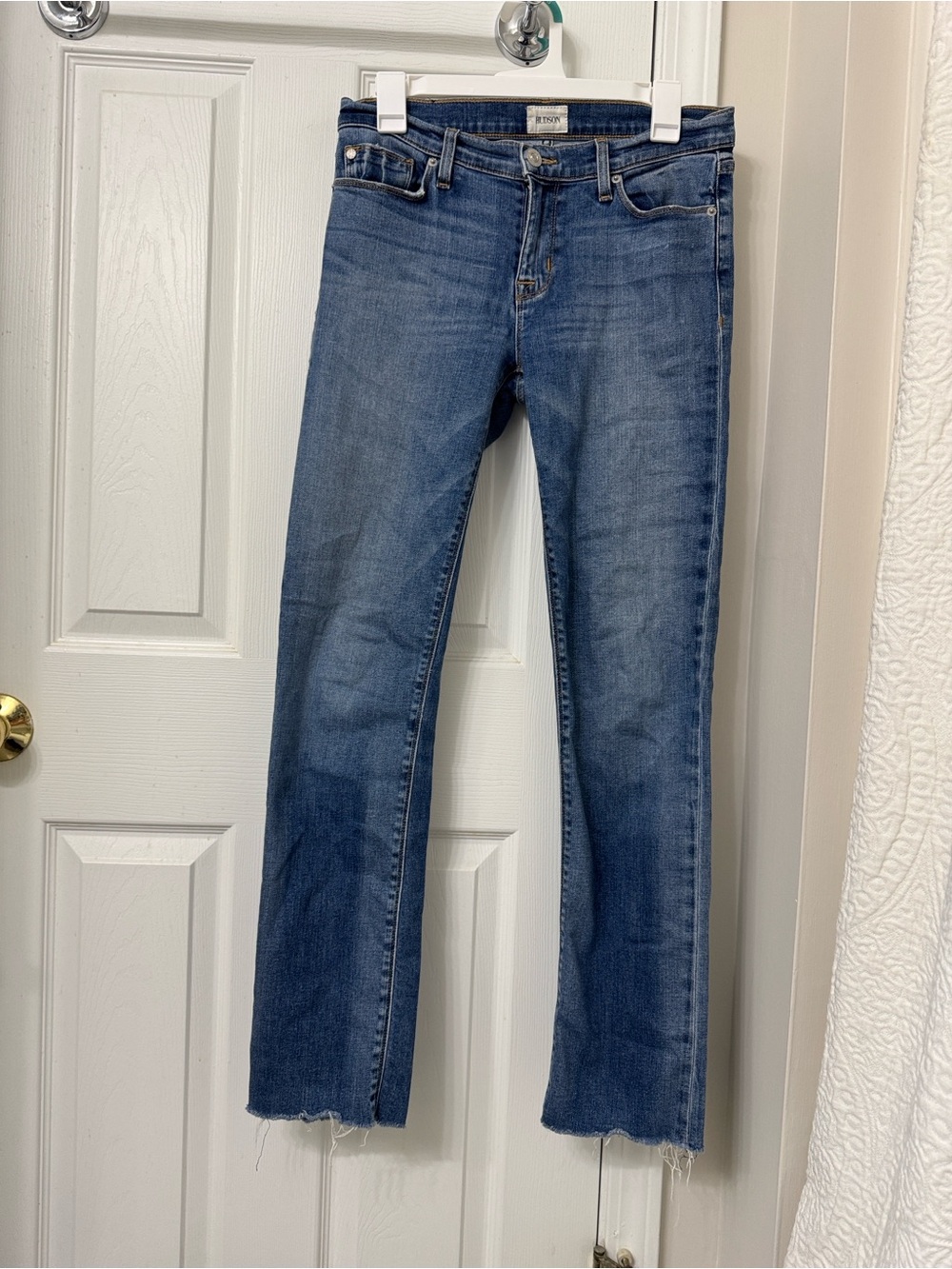 HUDSON Straight-leg Denim Jeans